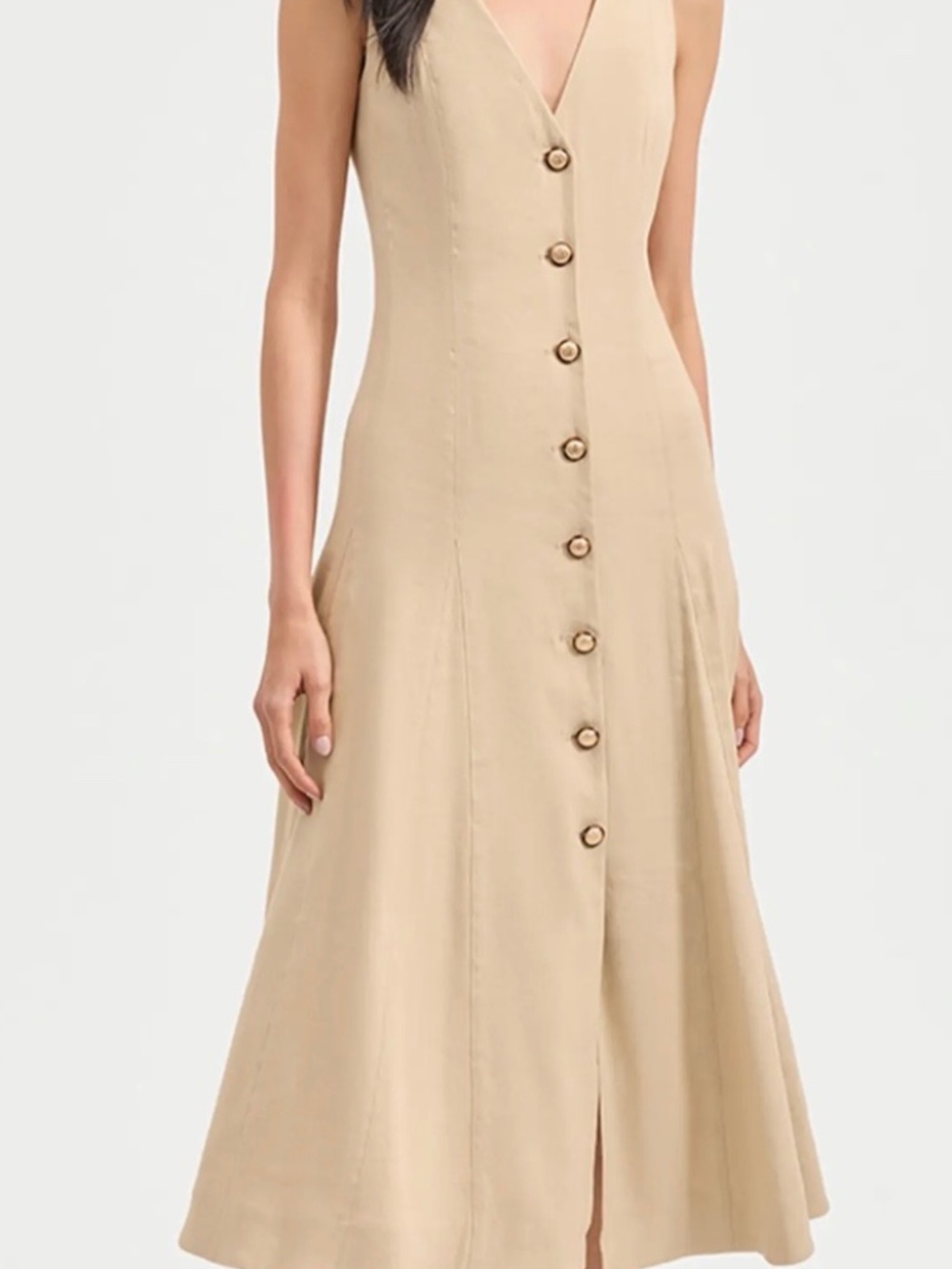 Veronica Beard Designer Lou Linen Blend Dress size 2